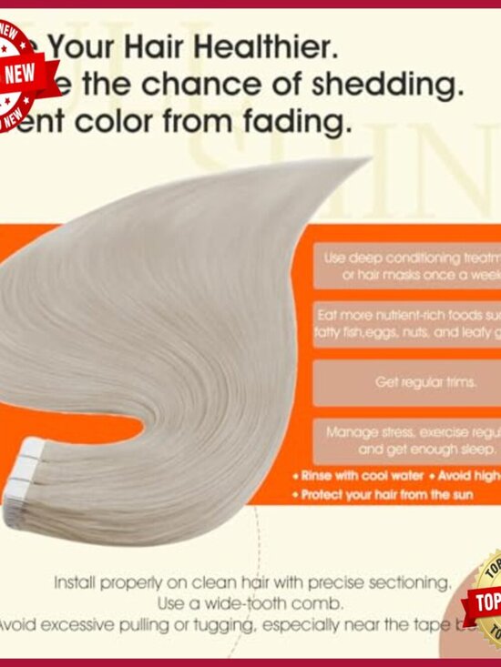 22 Inch Remy Human Hair Tape In Extensions 50g Silky Straight 20 Pieces main image 4